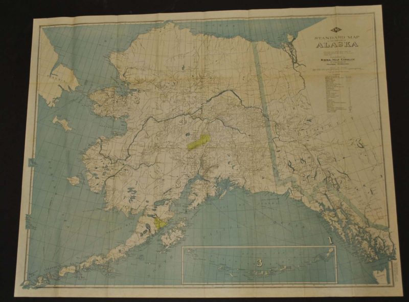 Alaska 1925 - Kroll Antique Maps