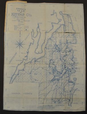 Kitsap County, Washington 1922 - Kroll Antique Maps