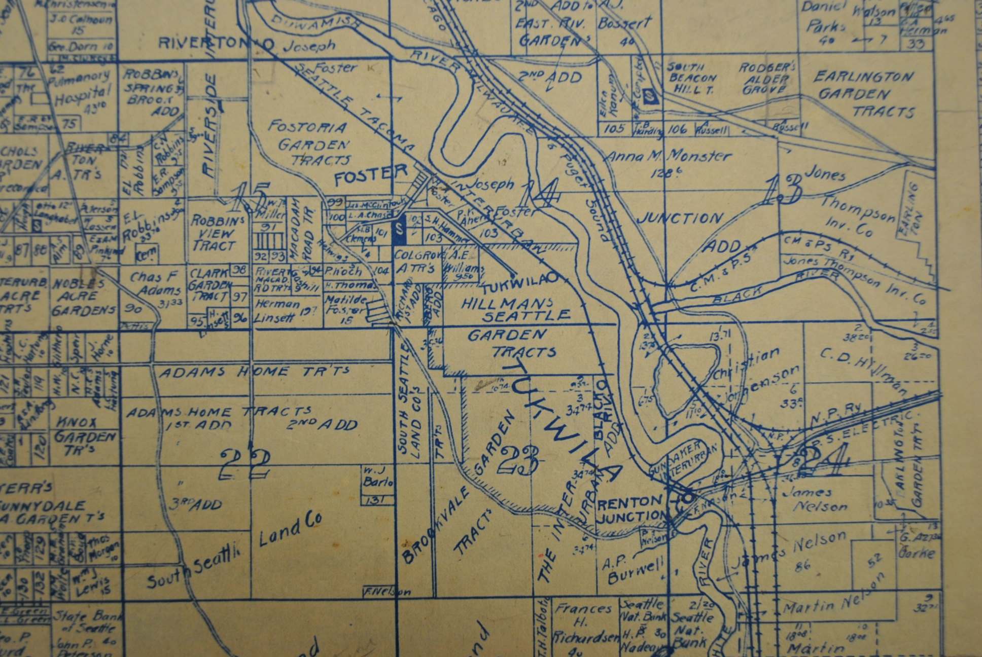 Atlas Of King County, Washington 1912 - Kroll Antique Maps