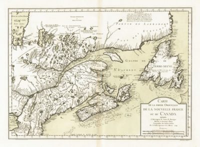 Canada 1744 - Kroll Antique Maps