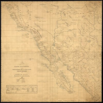 Mexico 1823 – Kroll Antique Maps